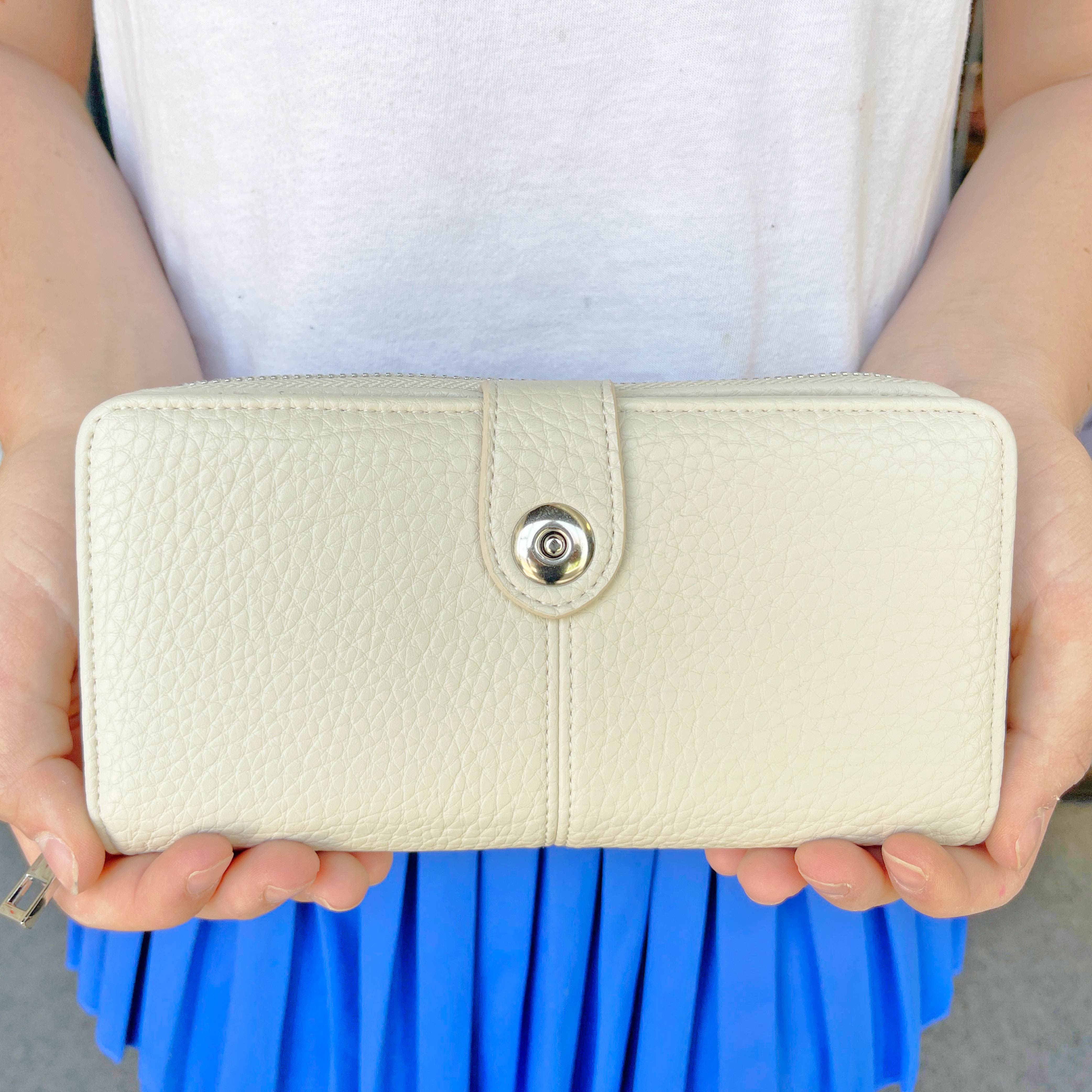 Eleanor Checkbook Wallet (Multiple Colors) - Charming Charlie