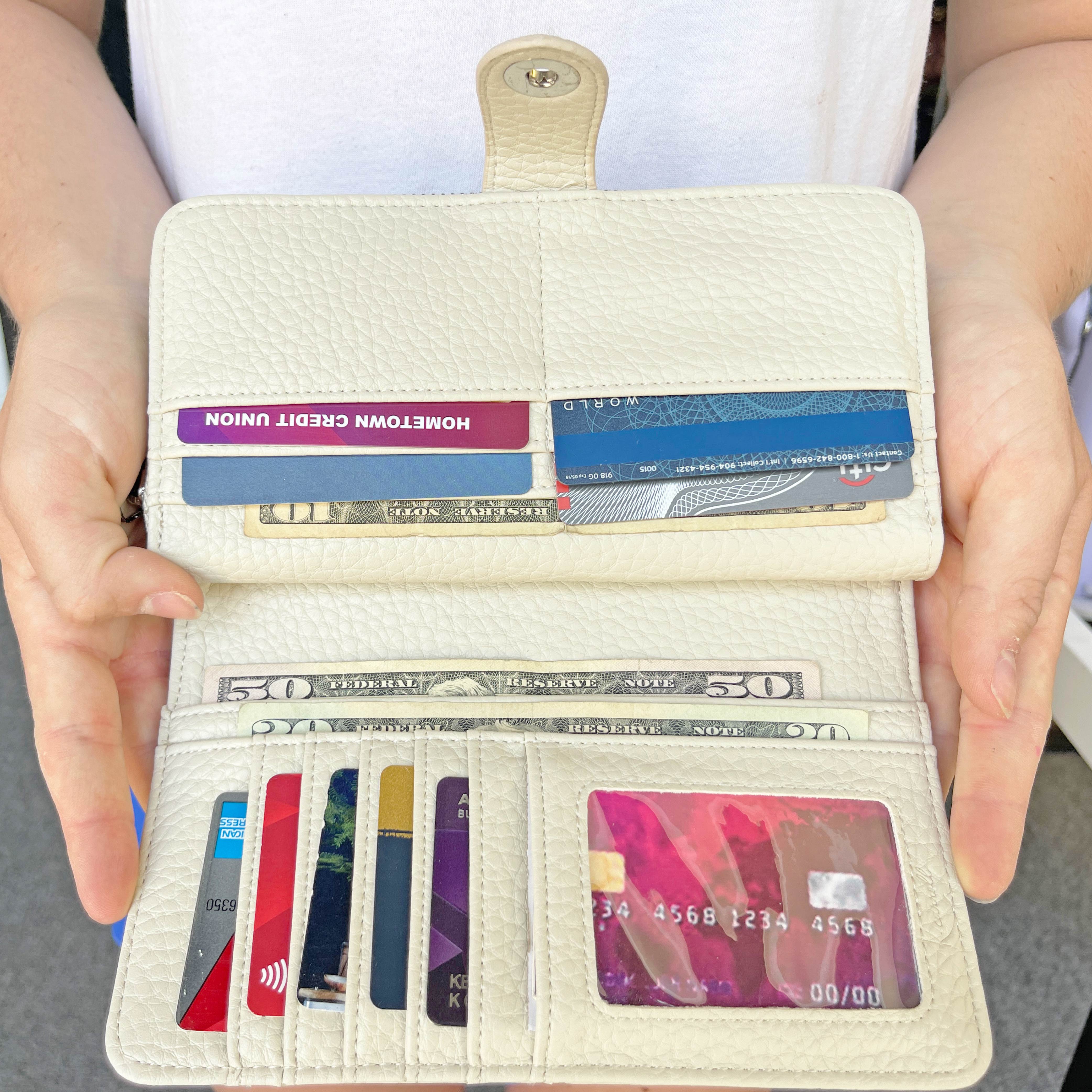 Eleanor Checkbook Wallet (Multiple Colors) - Charming Charlie