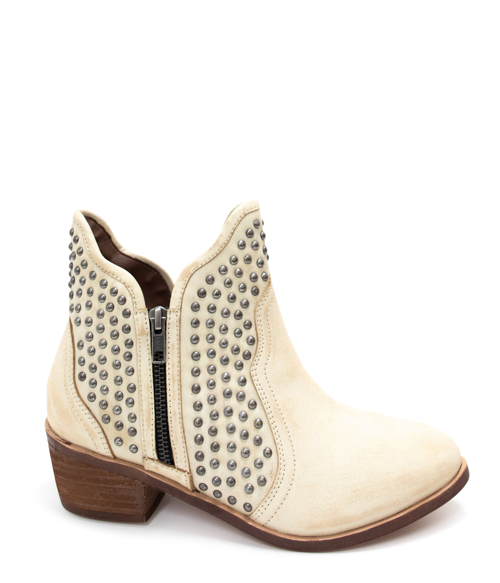 Nailed It Ankle Boot in White - Charming Charlie