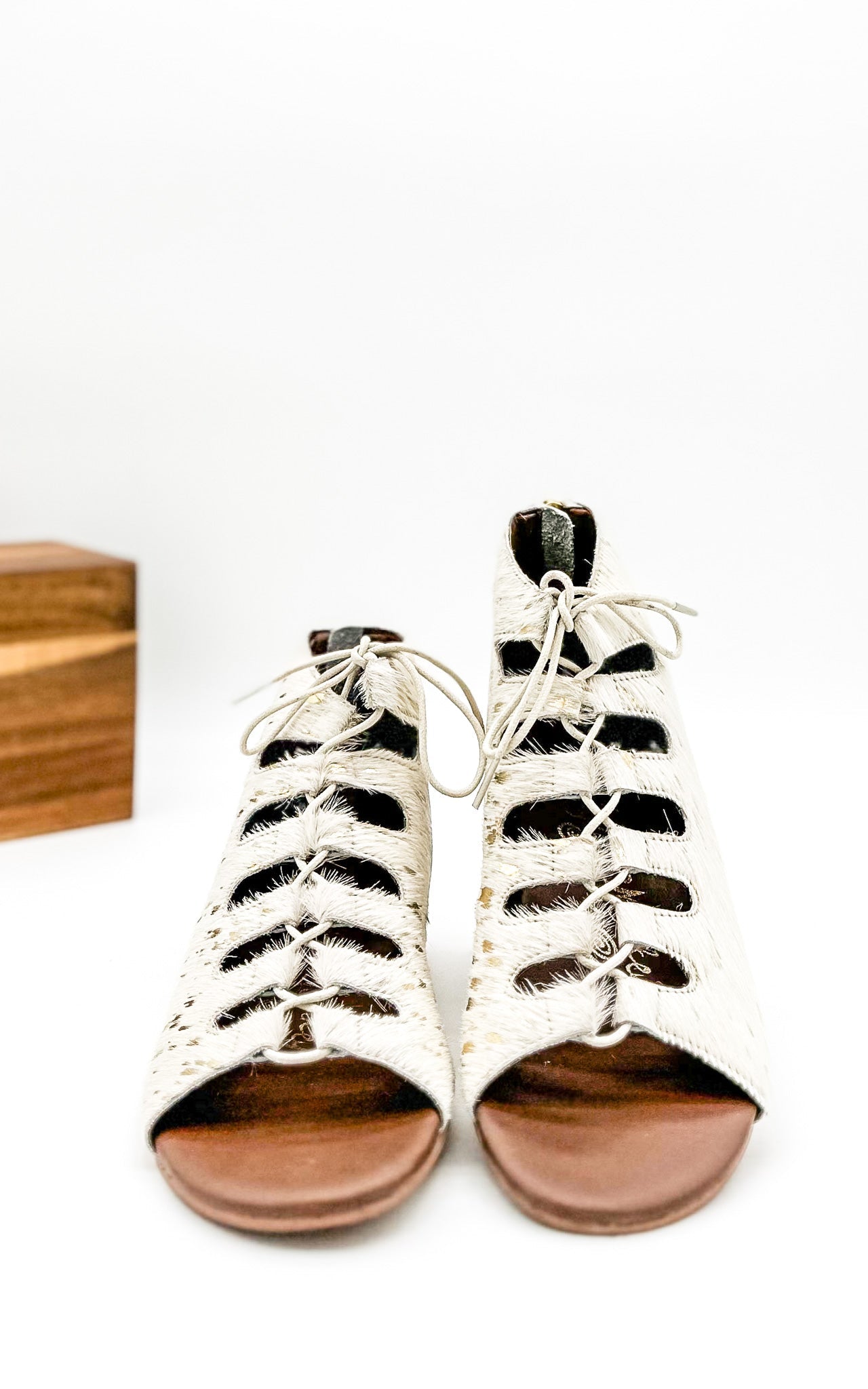 Nola Sandals in Gold - Charming Charlie