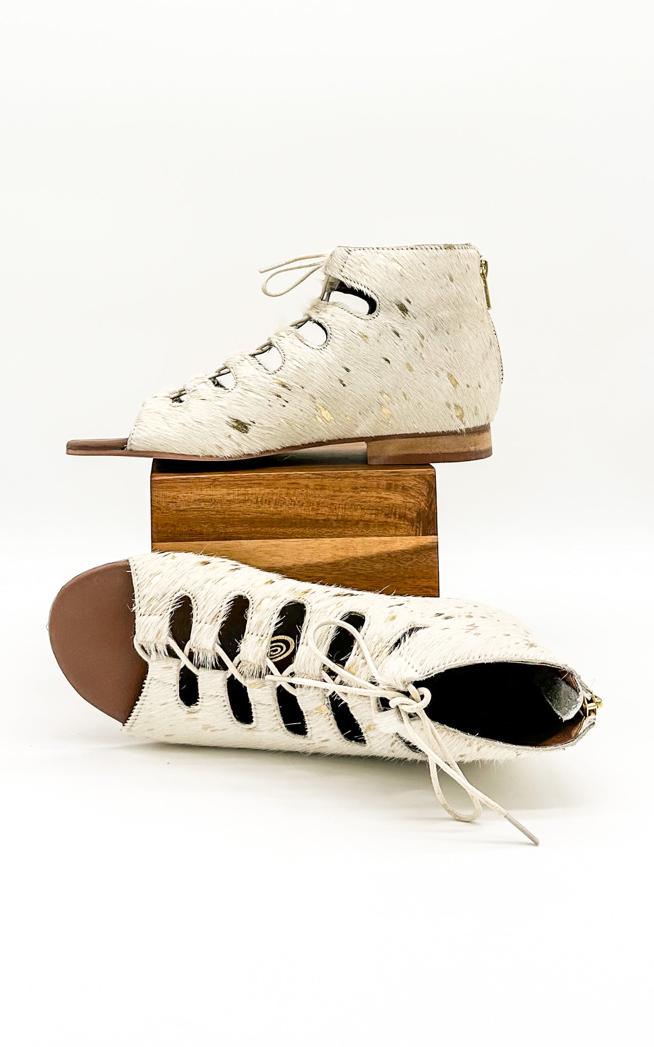 Nola Sandals in Gold - Charming Charlie