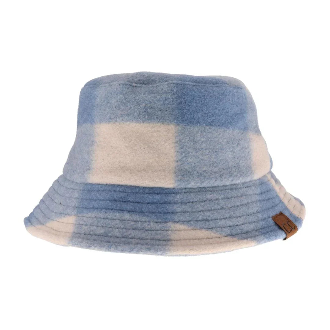 Steel Blue multi Plaid C.C Bucket Hat combines classic style with practical design, featuring a timeless plaid pattern that complements any outfit. Crafted for comfort and durability, this hat offers reliable sun protection while maintaining breathability. Its versatile look makes it an essential accessory for both casual and outdoor wear, ensuring you stay stylish and shielded throughout the day.
