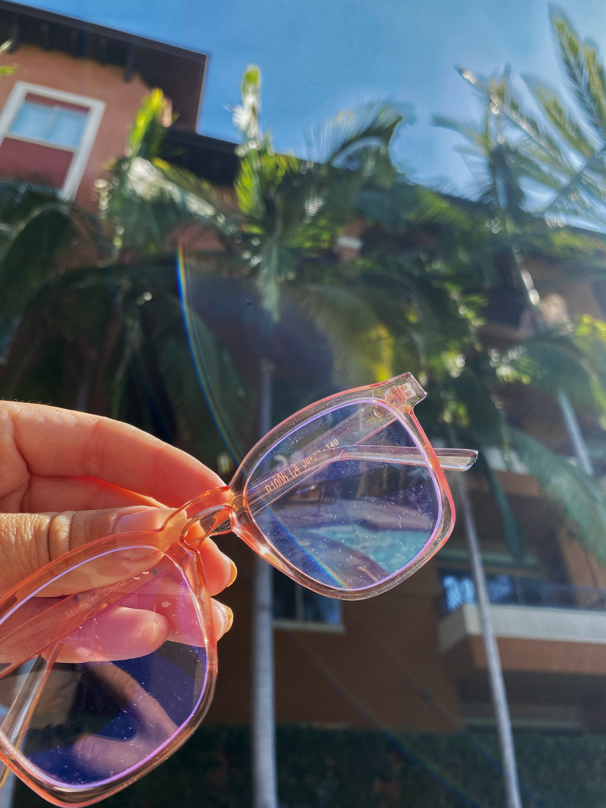Venezia | Classic Rectangle Horn Rimmed Blue Light Blocker Glasses - Charming Charlie