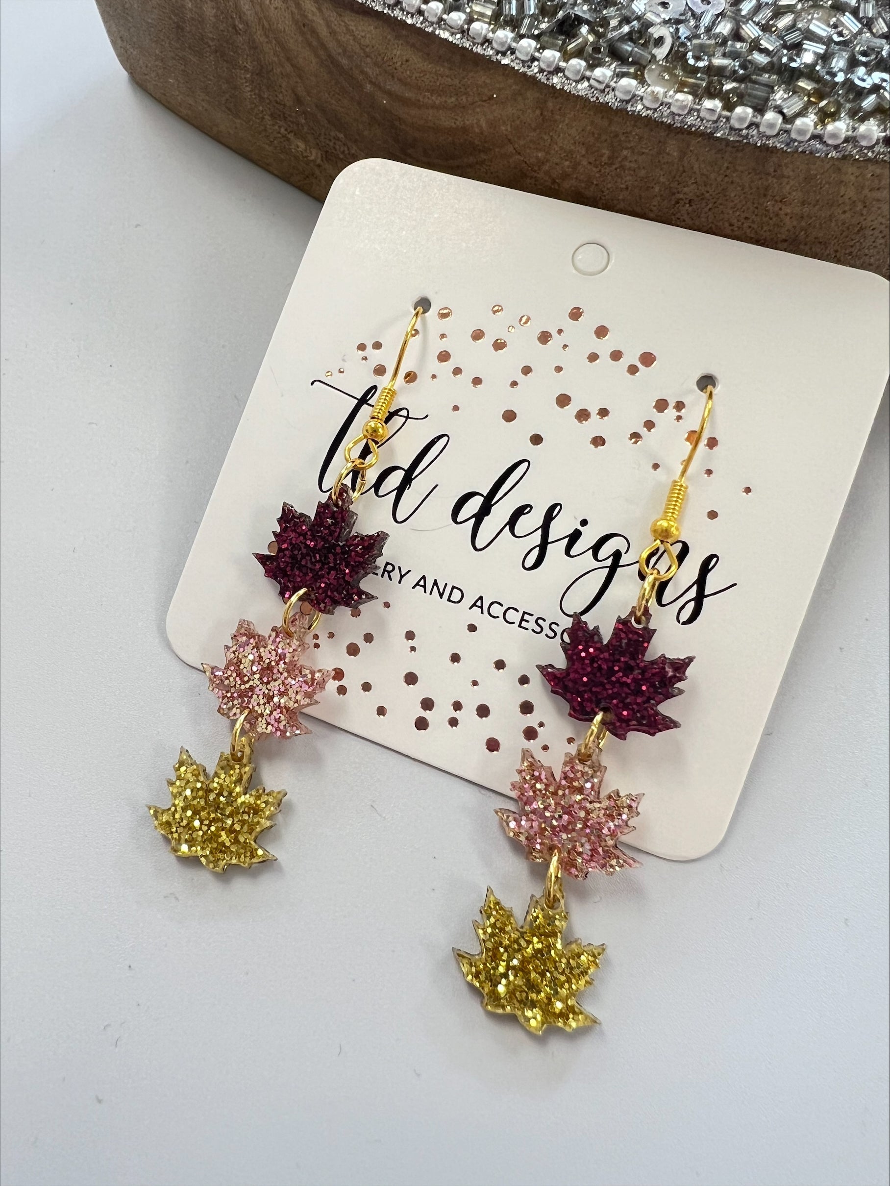 colored fall leaves - Charming Charlie