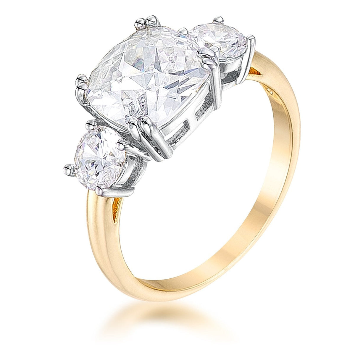 The Cushion Cut Royal Ring - Charming Charlie