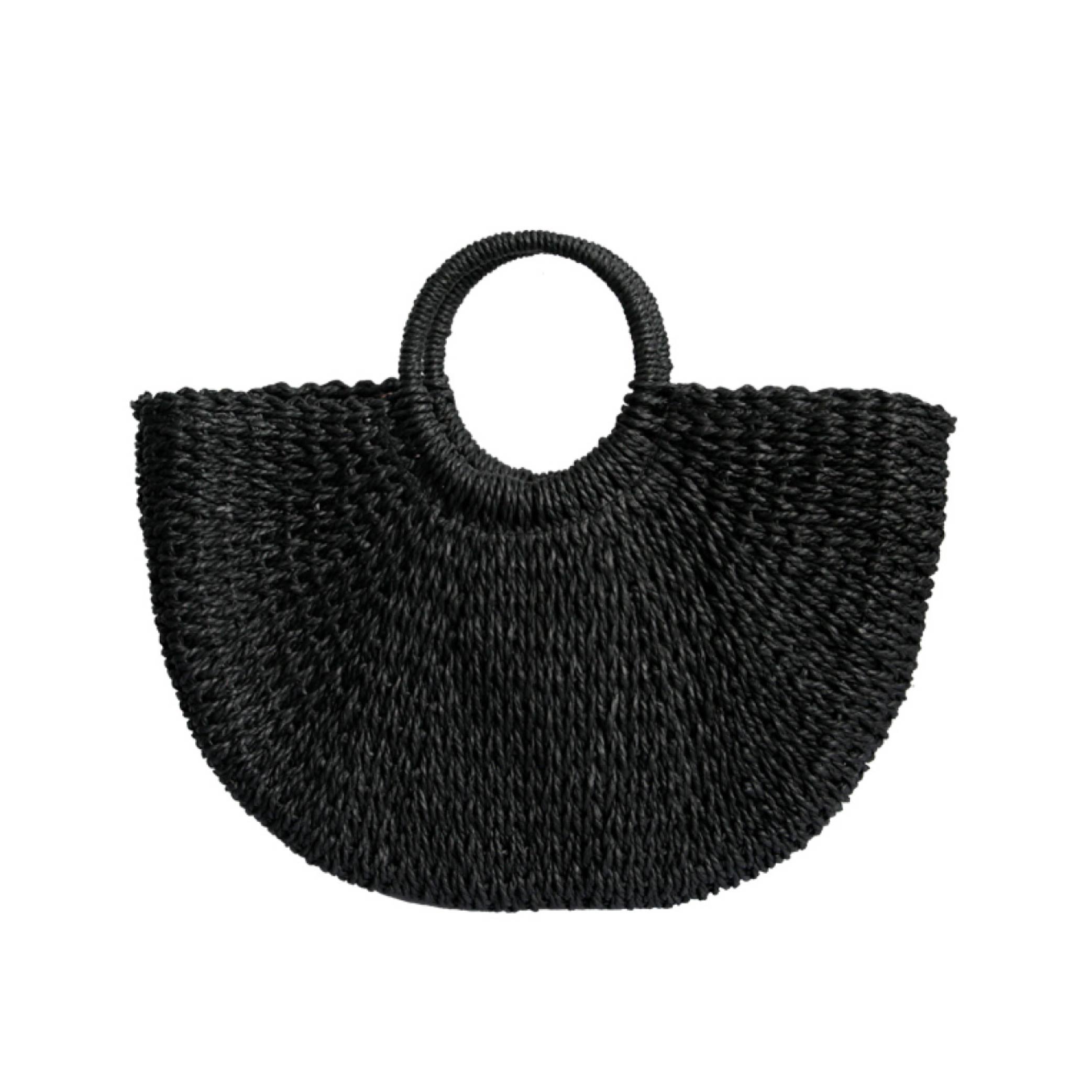 Sandy Straw Tote - Charming Charlie
