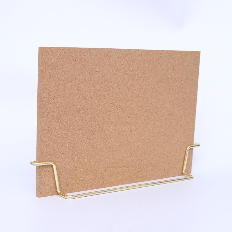 Standing Cork Bulletin Board - Rose Gold/Gold - Multitasky