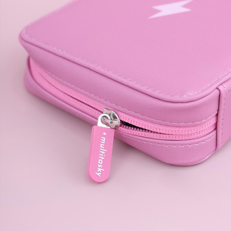 Multitasky Bag for Cords in Pink