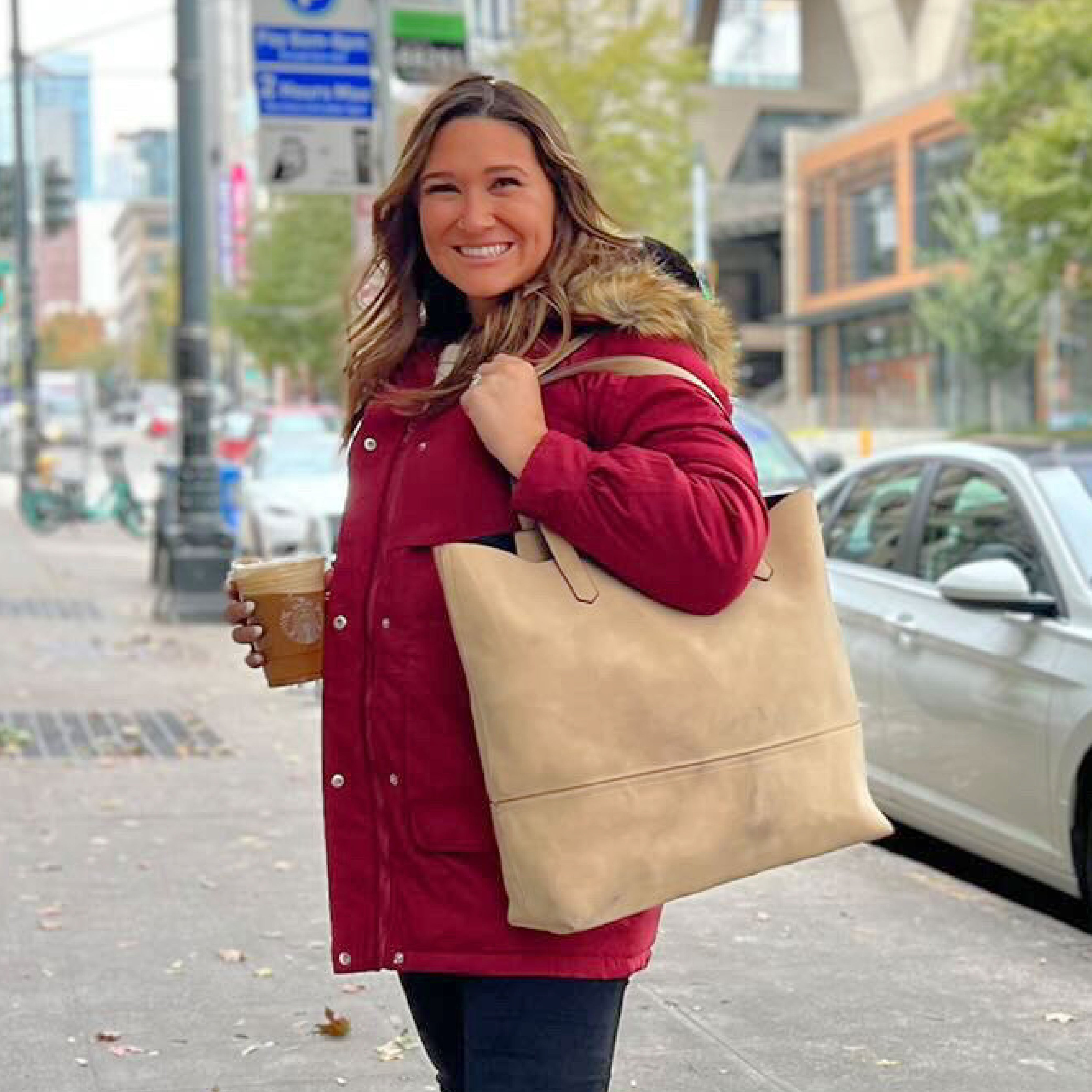 Oprah's Favorite Thing! Taylor Tote, Faux Suede (Multiple Colors) - Charming Charlie