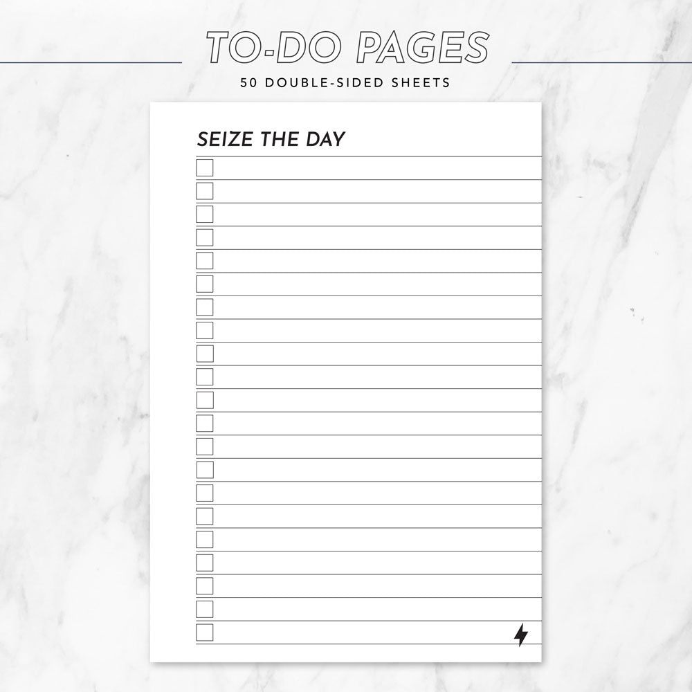 Vegan Leather Organizational Notebook/Journal A5/A6 (3 Paper Options) - Multitasky