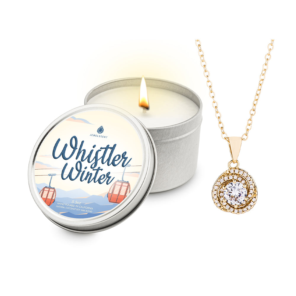 Whistler Winter 5.5oz Tin Jewelry Candle - Charming Charlie