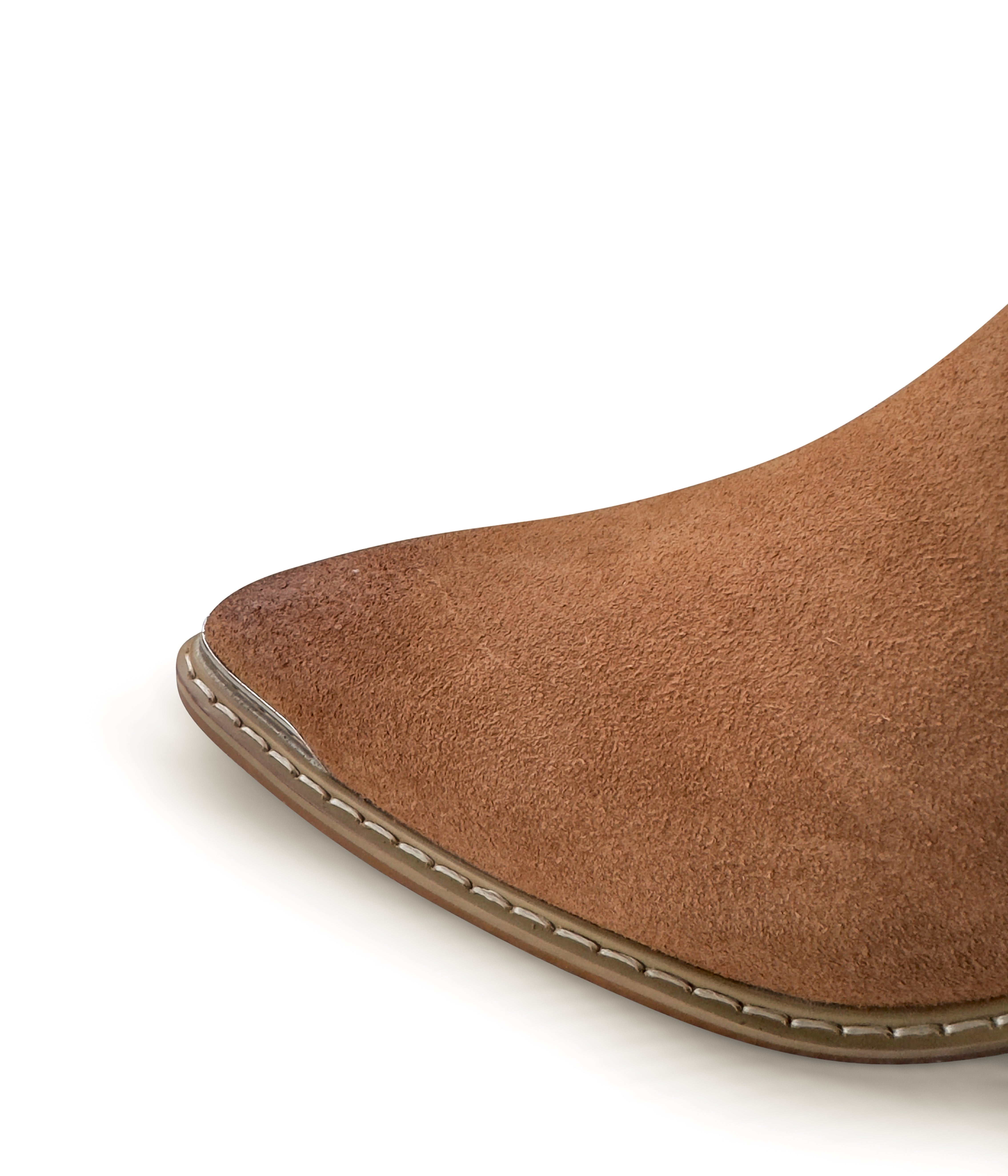Wylie Suede Ankle Boot in Tan - Charming Charlie