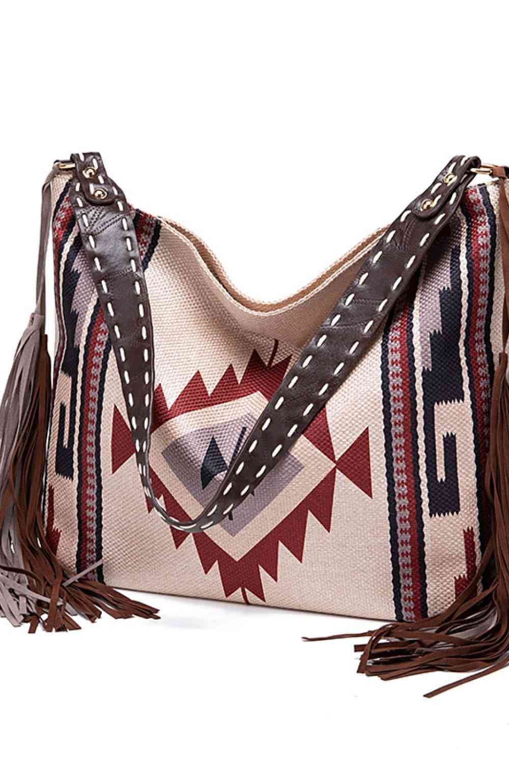 Geometric Canvas Tote Bag - Charming Charlie