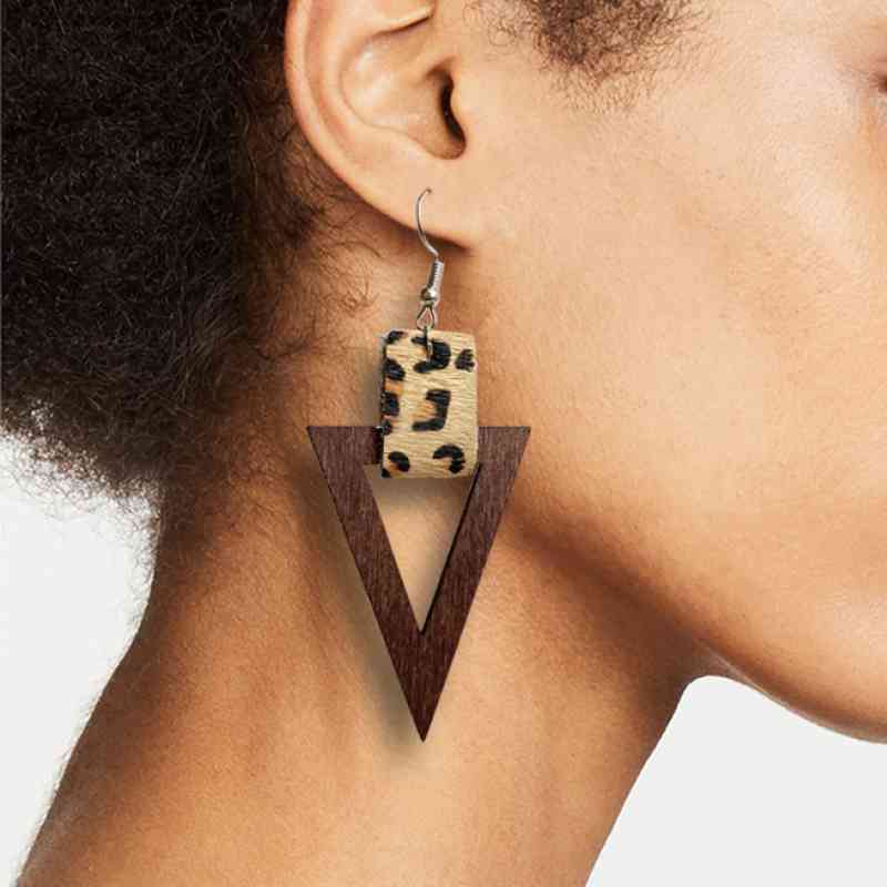 Geometric Drop Earrings - Charming Charlie