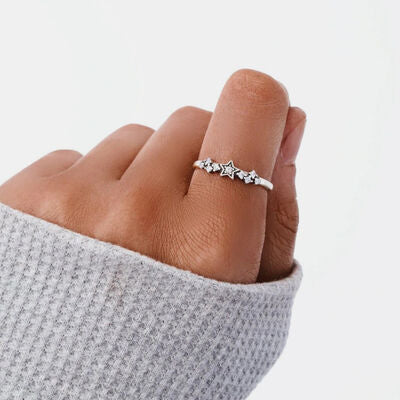 925 Sterling Silver Star Ring - Charming Charlie