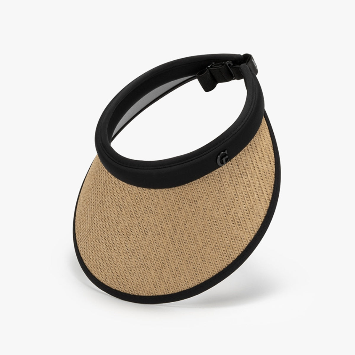 Solid Adjustable Weave Visor - Charming Charlie