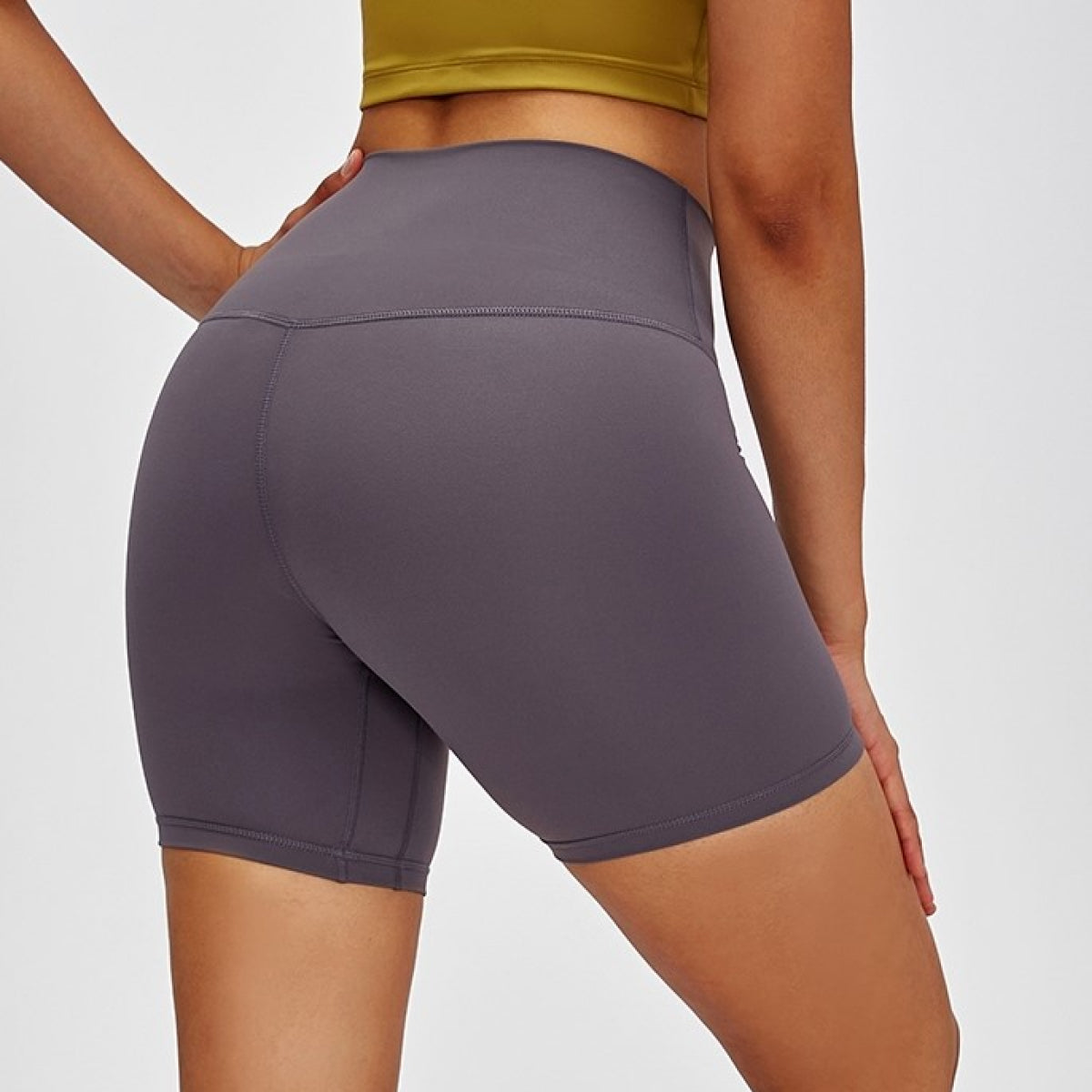 High Waist Training Shorts - Charming Charlie