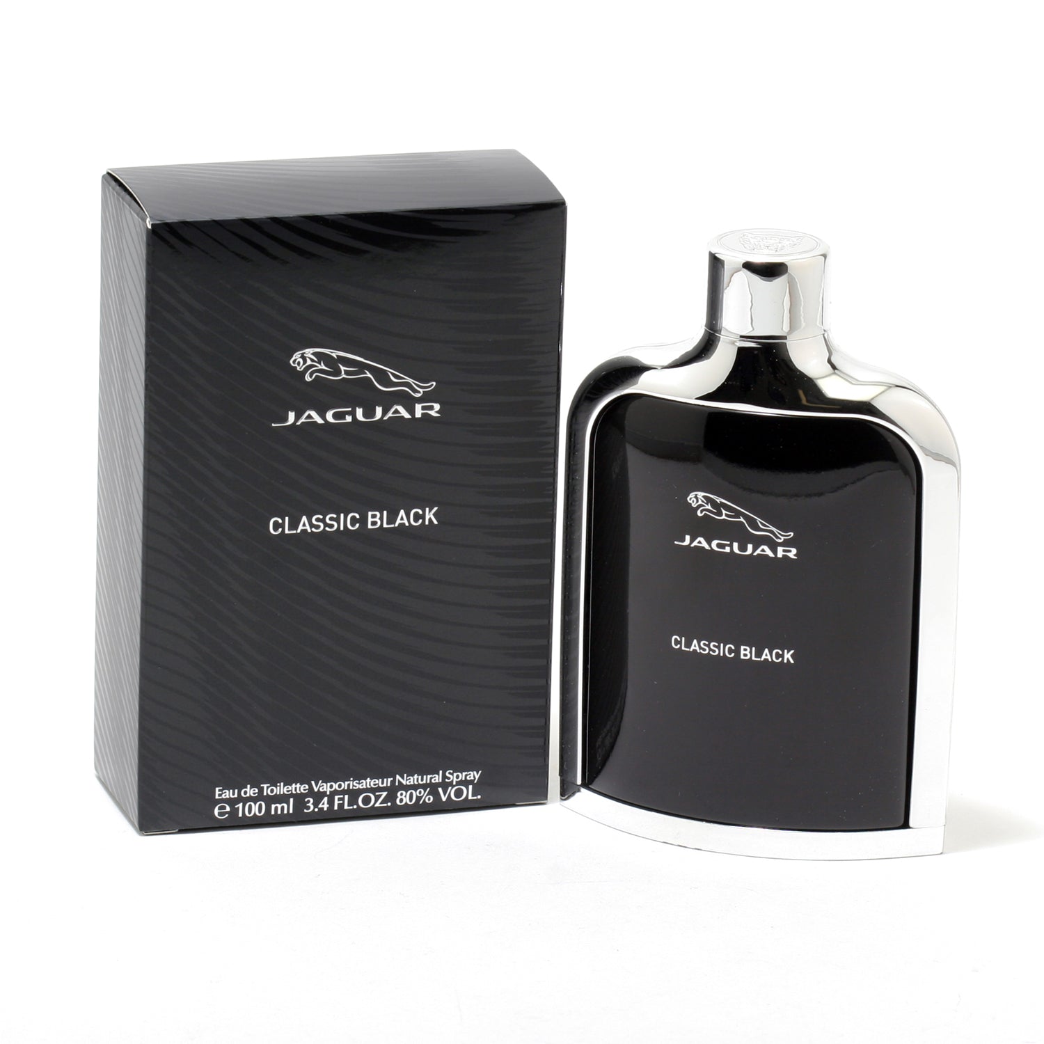 JAGUAR CLASSIC BLACK MEN EDT SPRAY 3.4 OZ - Charming Charlie