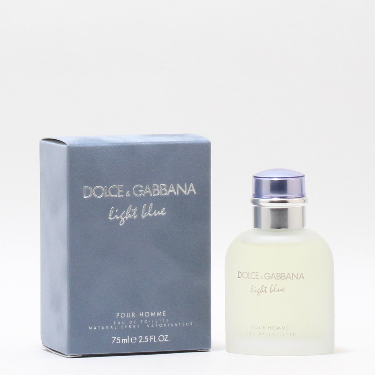 DOLCE & GABBANA LIGHT BLUE POUR HOMME EDT SPRAY 2.5 OZ - Charming Charlie