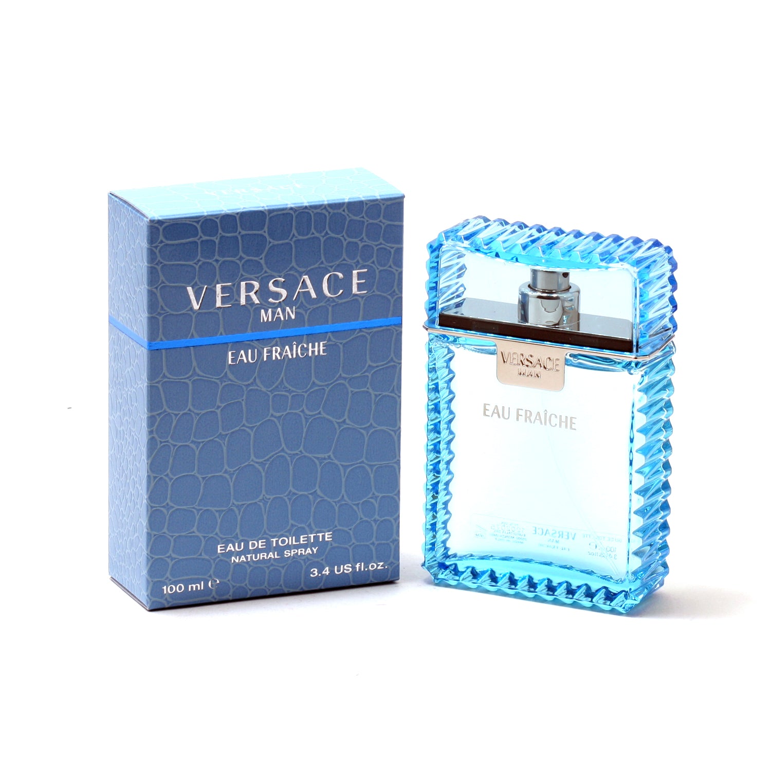 VERSACE MAN EAU FRAICHE EDT SPRAY 3.4 OZ - Charming Charlie