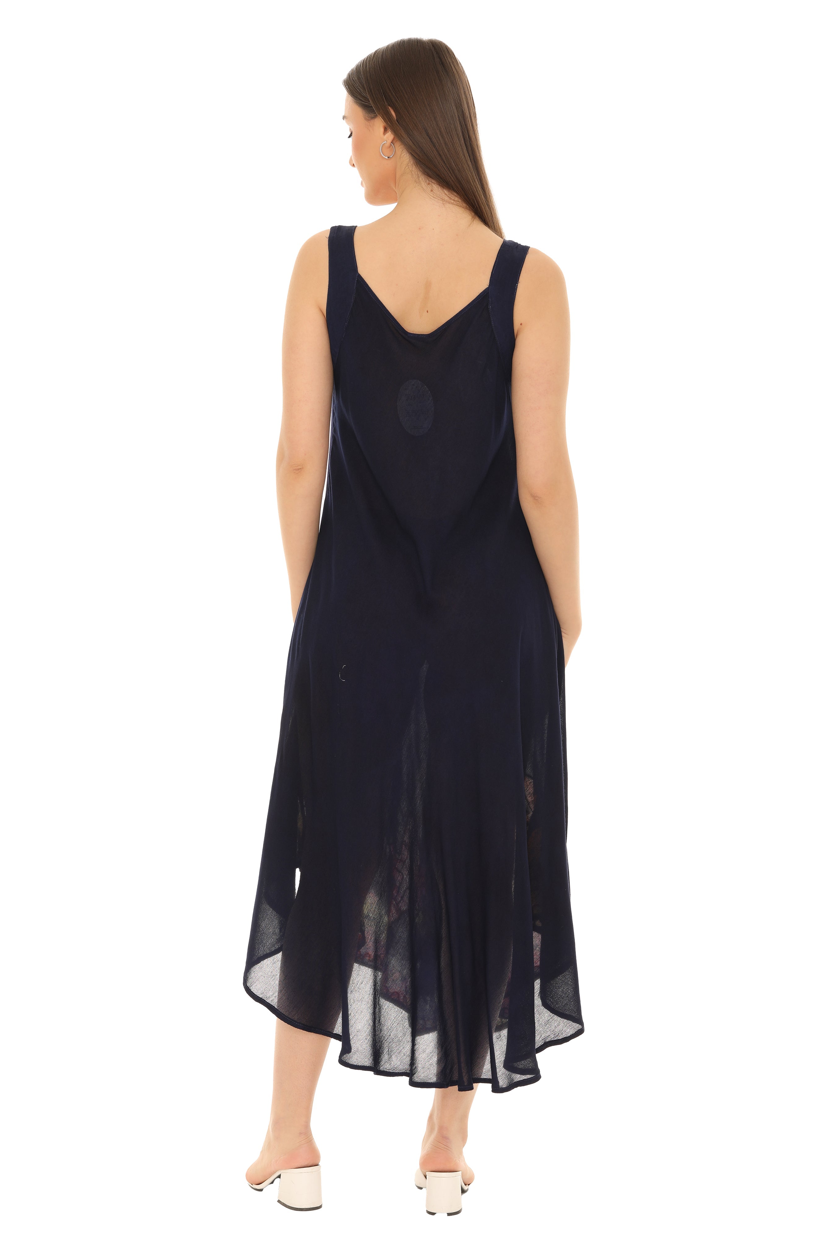 Starfish Sleeveless Midi Dress - Shoreline Wear, Inc.