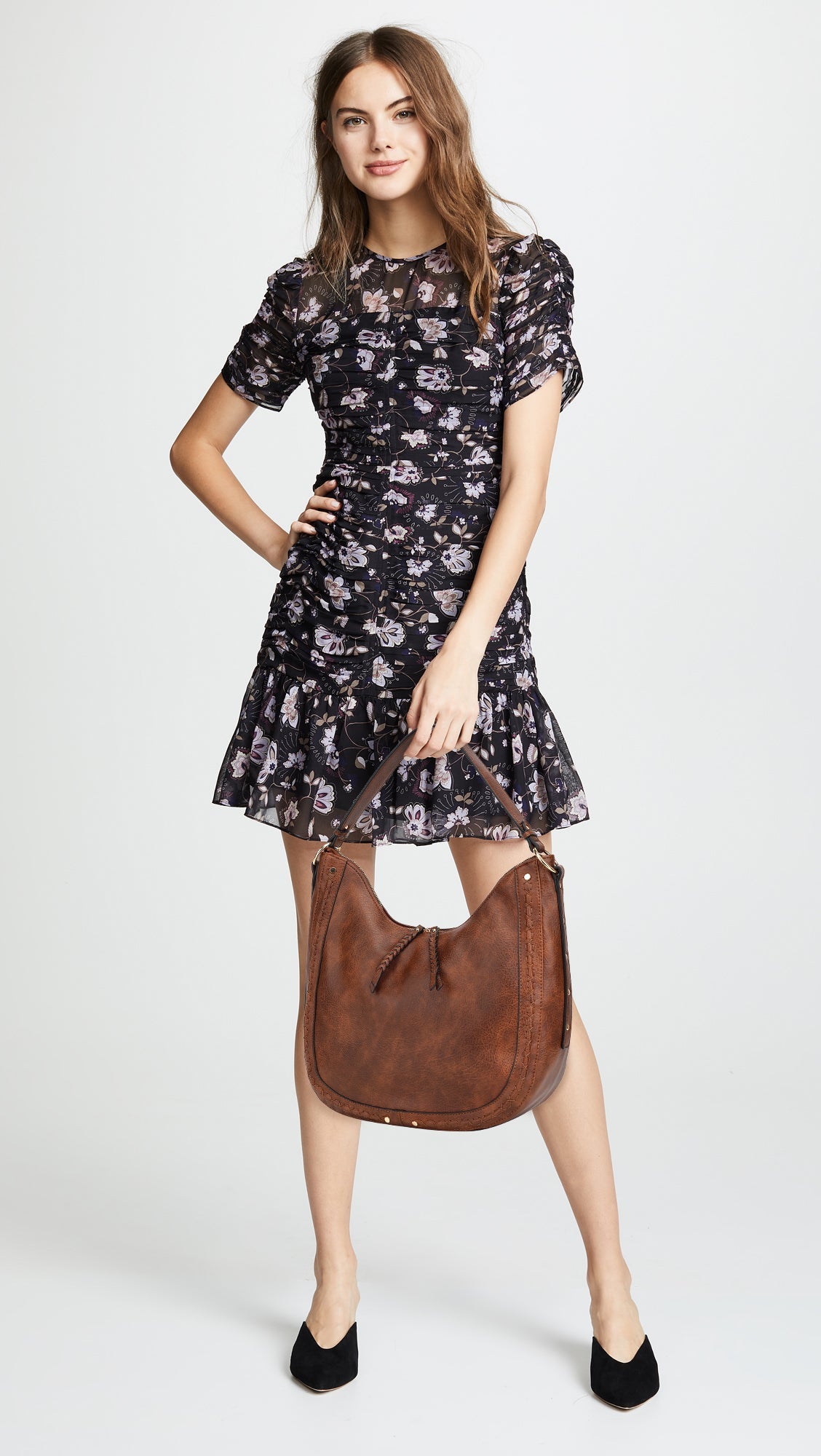 SLOUCHY WHIPSTITCH HOBO - Charming Charlie