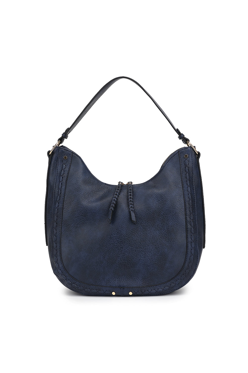SLOUCHY WHIPSTITCH HOBO - Charming Charlie