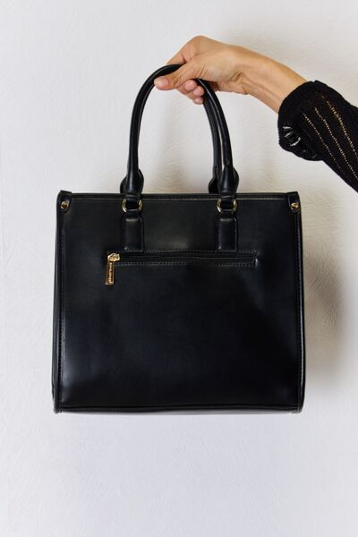 David Jones Argyle Pattern PU Leather Handbag - Charming Charlie