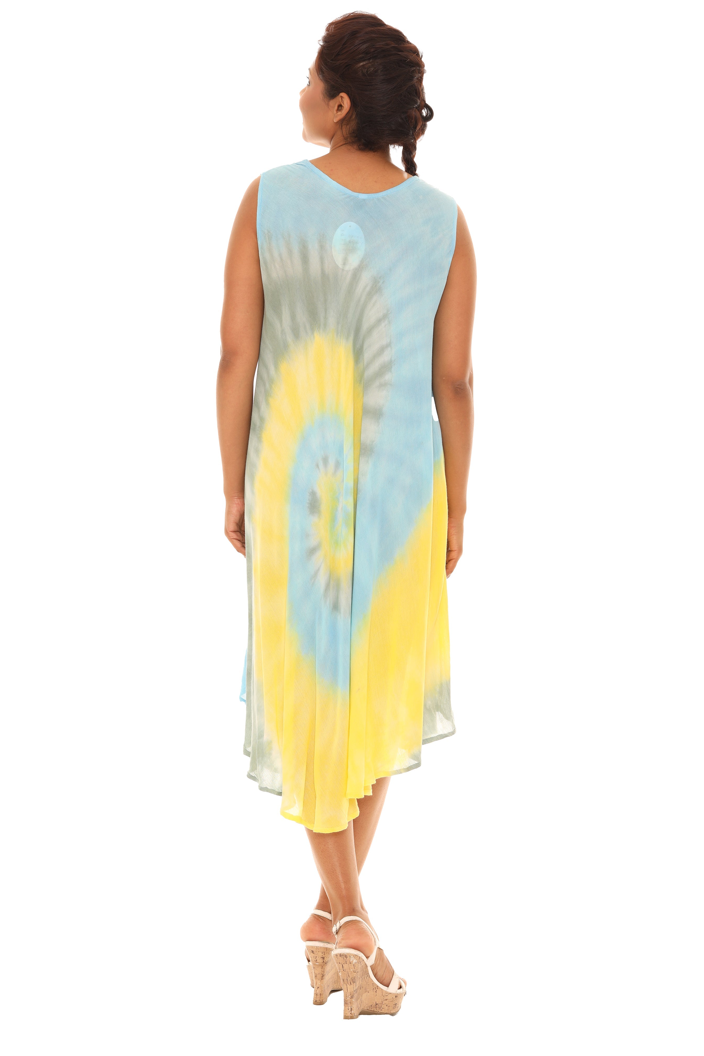 Tie Dye Rayon Sundress - Shoreline Wear, Inc.