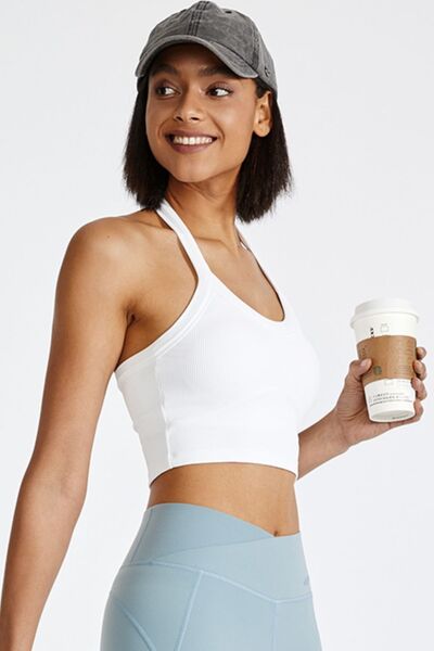 Halter Neck Active Cami - Charming Charlie