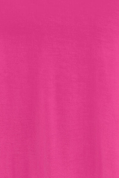 Basic Bae Full Size V-Neck Lantern Sleeve Blouse - Charming Charlie