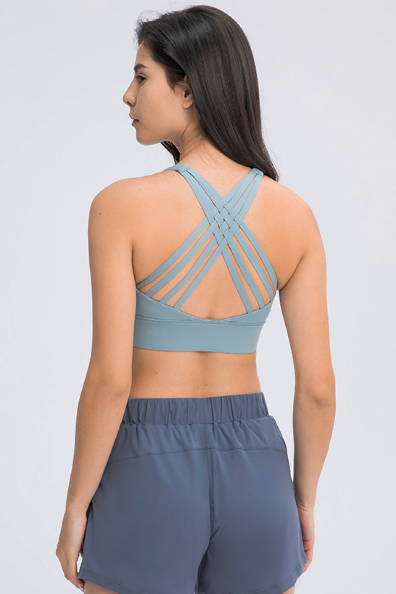 Eight Strap Sports Bra - Charming Charlie