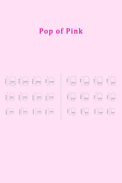 SO PINK BEAUTY Press On Nails 2 Packs - Charming Charlie