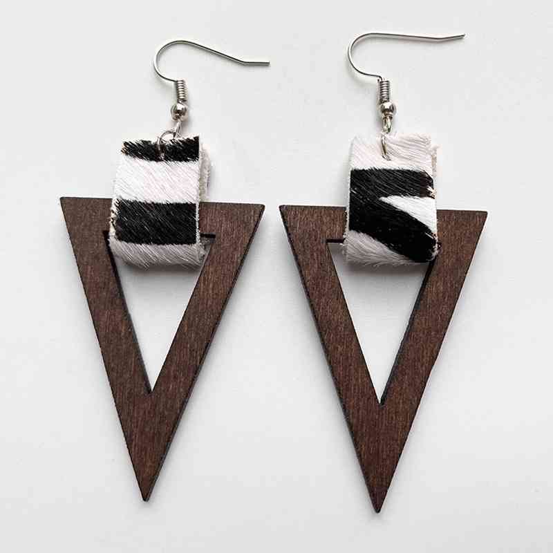 Geometric Drop Earrings - Charming Charlie