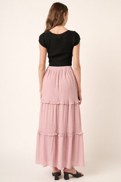 Mittoshop Drawstring High Waist Frill Skirt - Charming Charlie