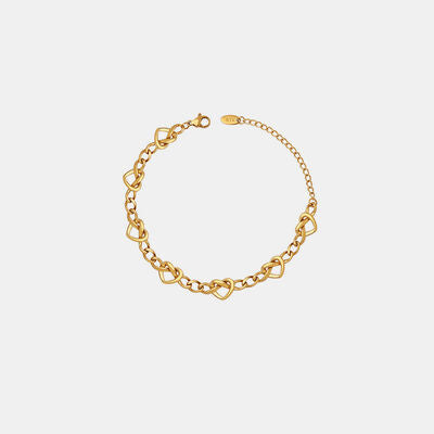 18K Gold-Plated Titanium Steel Bracelet - Charming Charlie