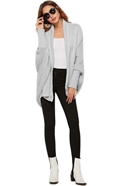 Open Front Batwing Sleeve Cardigan - Charming Charlie