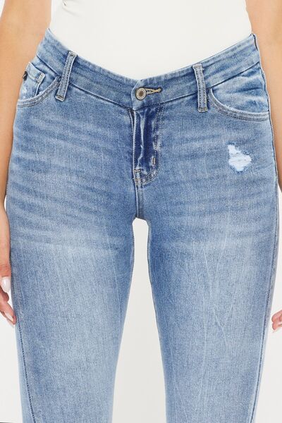 Kancan High Waist Cat's Whiskers Skinny Jeans - Charming Charlie