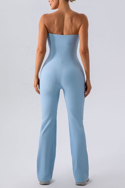 Sleeveless Straight Active Jumpsuit - Charming Charlie