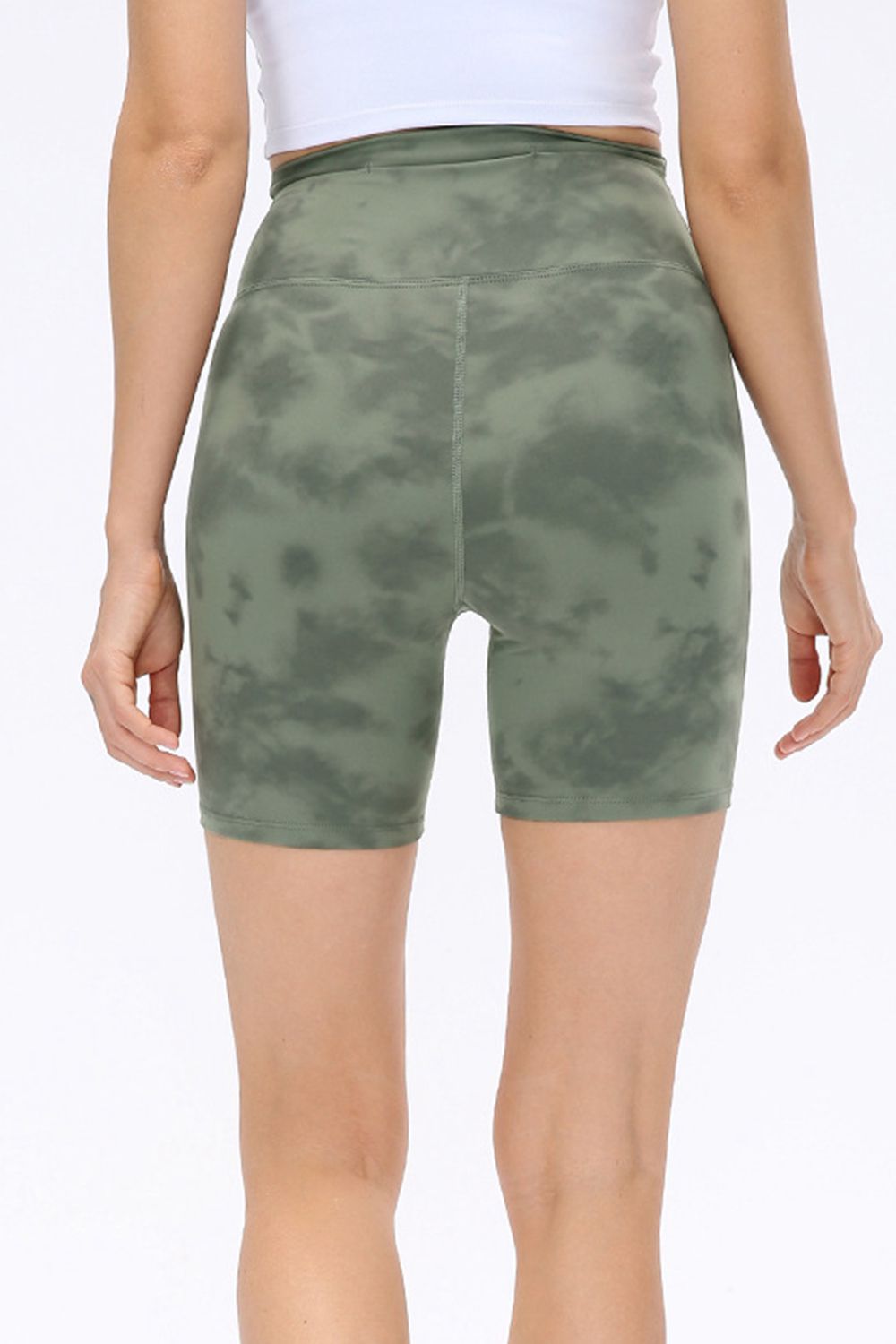 Wide Waistband Sports Shorts - Charming Charlie