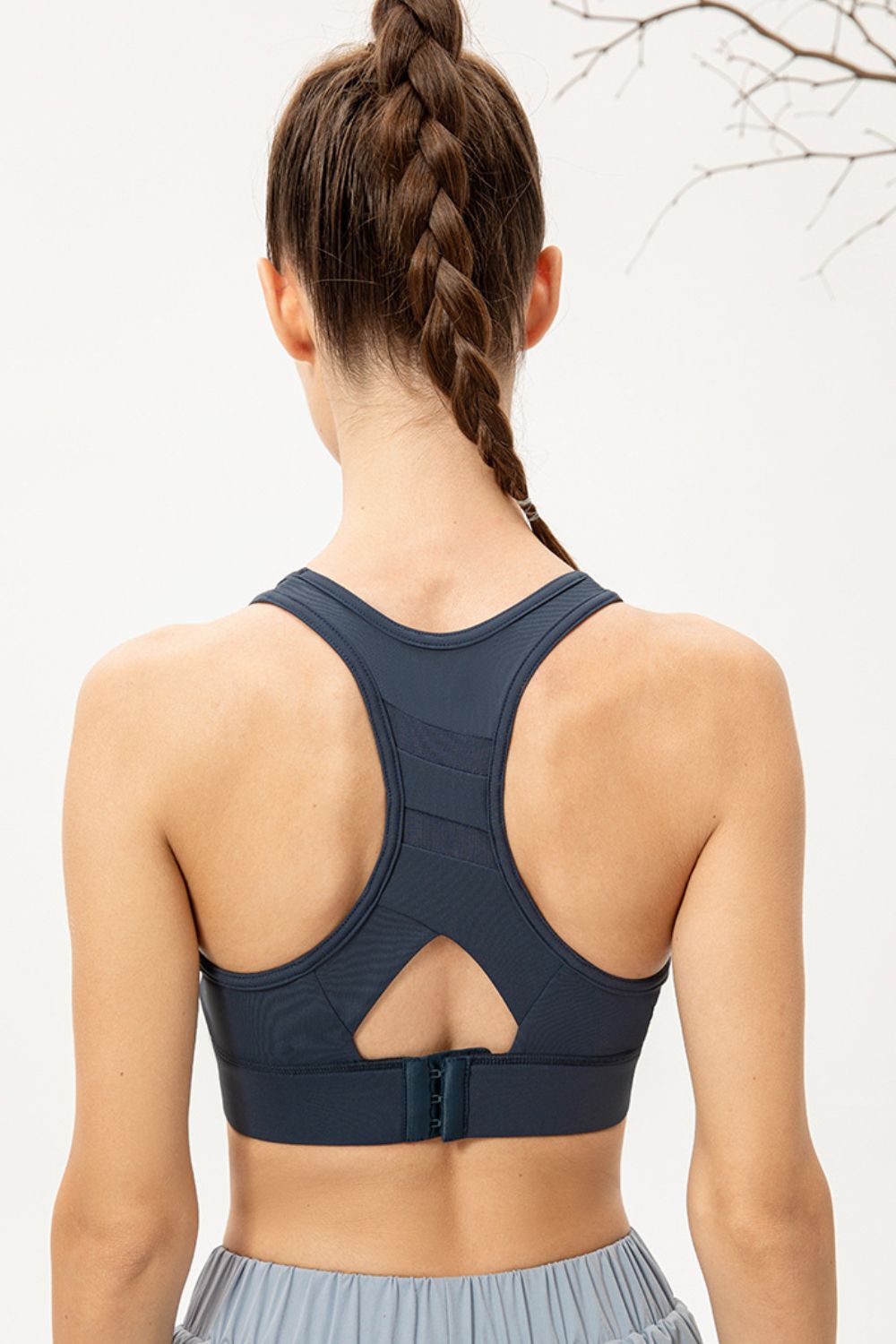 Scoop Neck Long Sports Bra - Charming Charlie