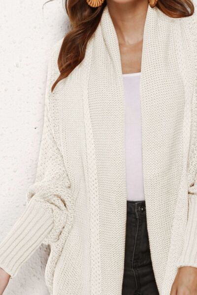 Open Front Batwing Sleeve Cardigan - Charming Charlie