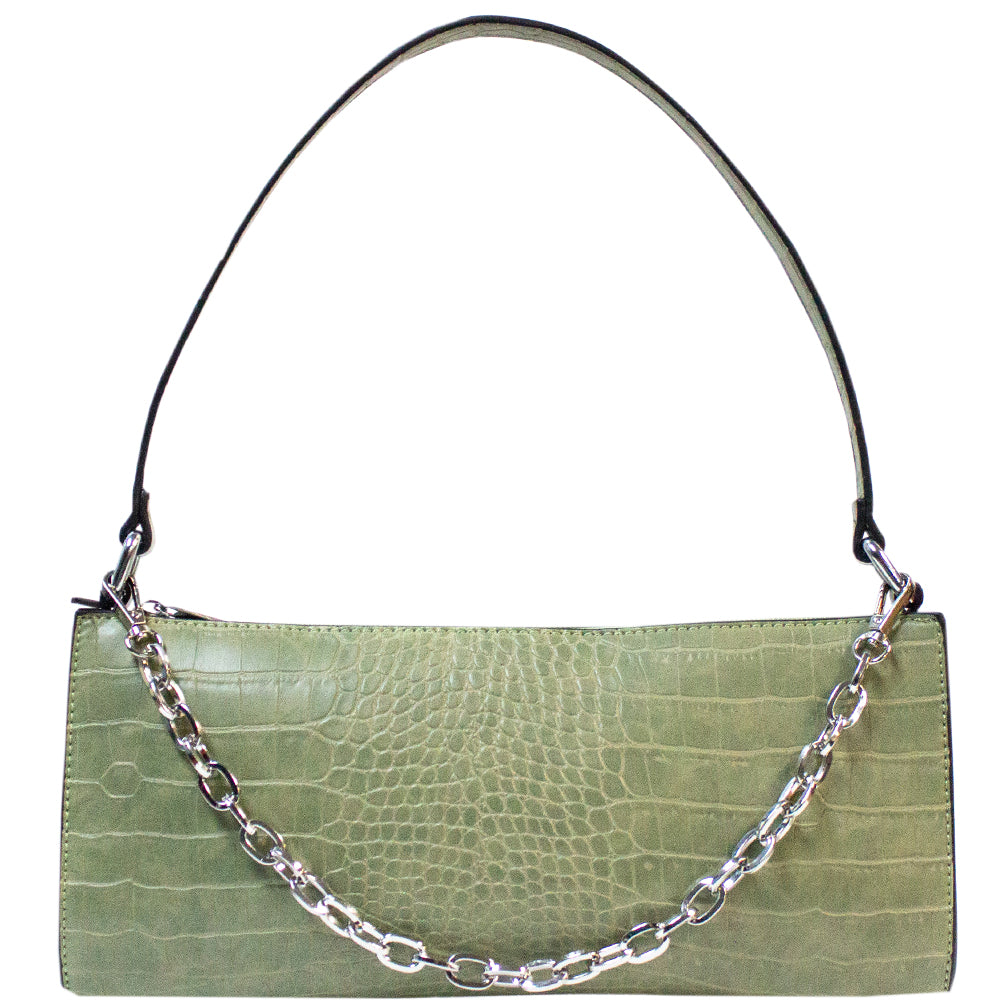 Green Lauren Satchel (Multiple Colors) - Charming Charlie