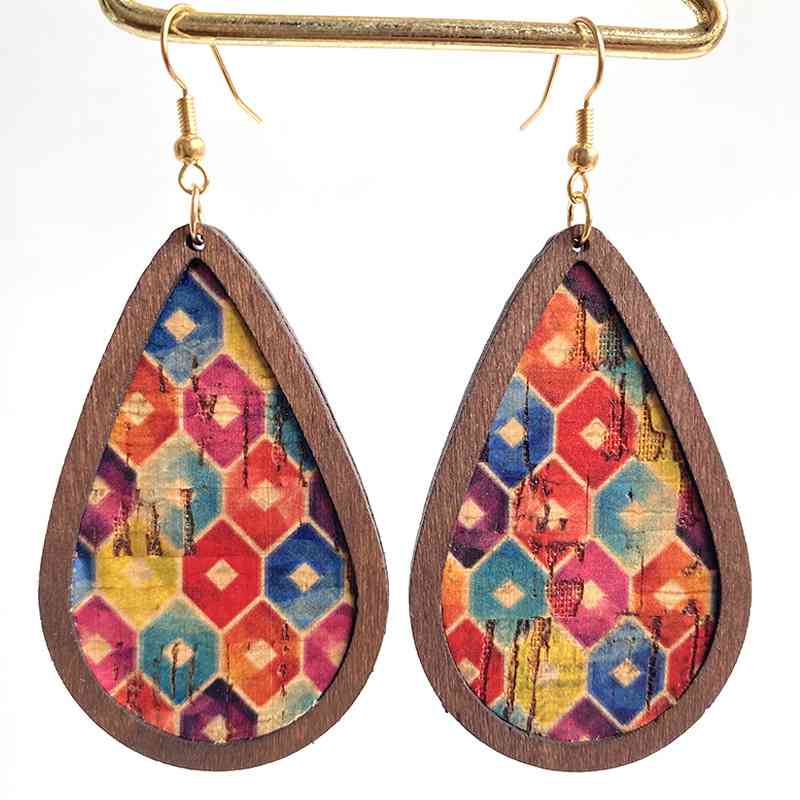 Teardrop Drop Earrings - Charming Charlie