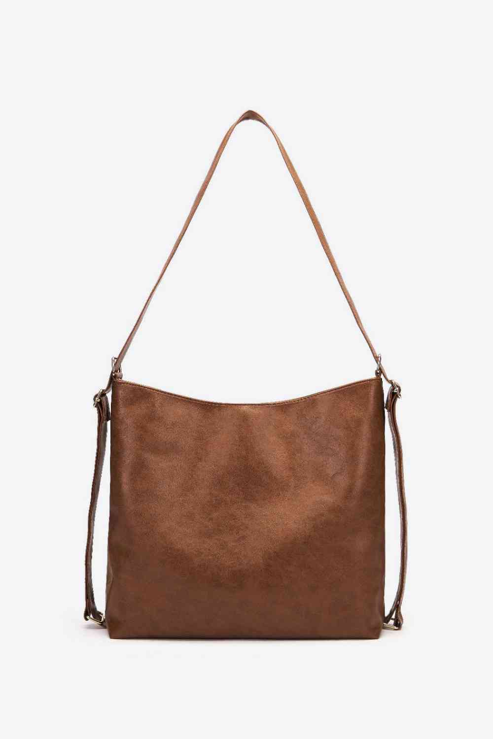 Large PU Leather Crossbody Bag - Charming Charlie