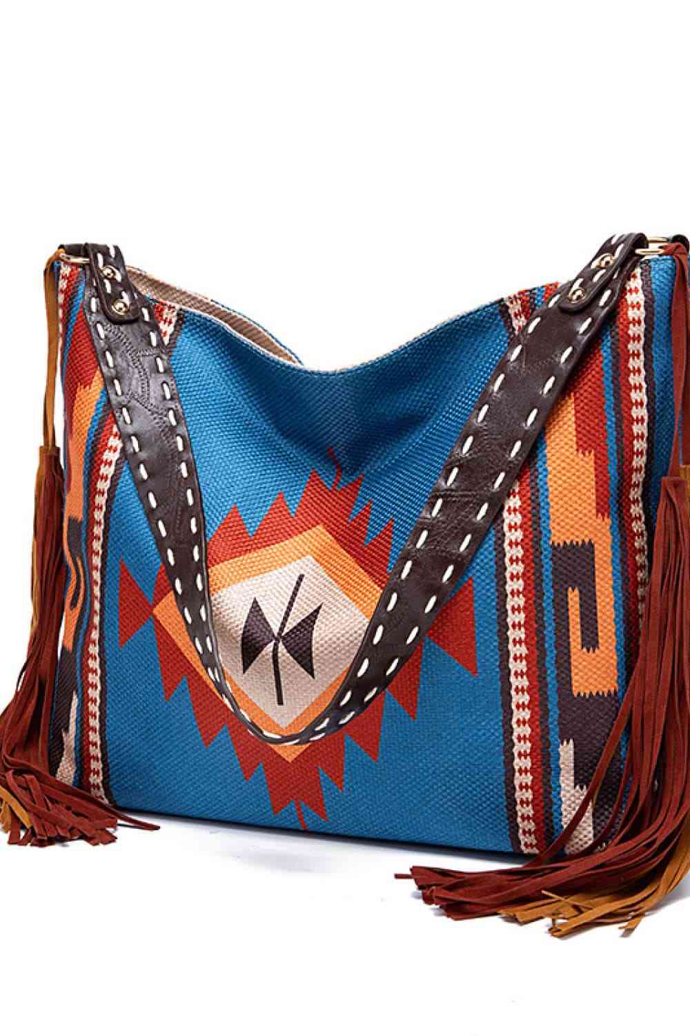 Geometric Canvas Tote Bag - Charming Charlie