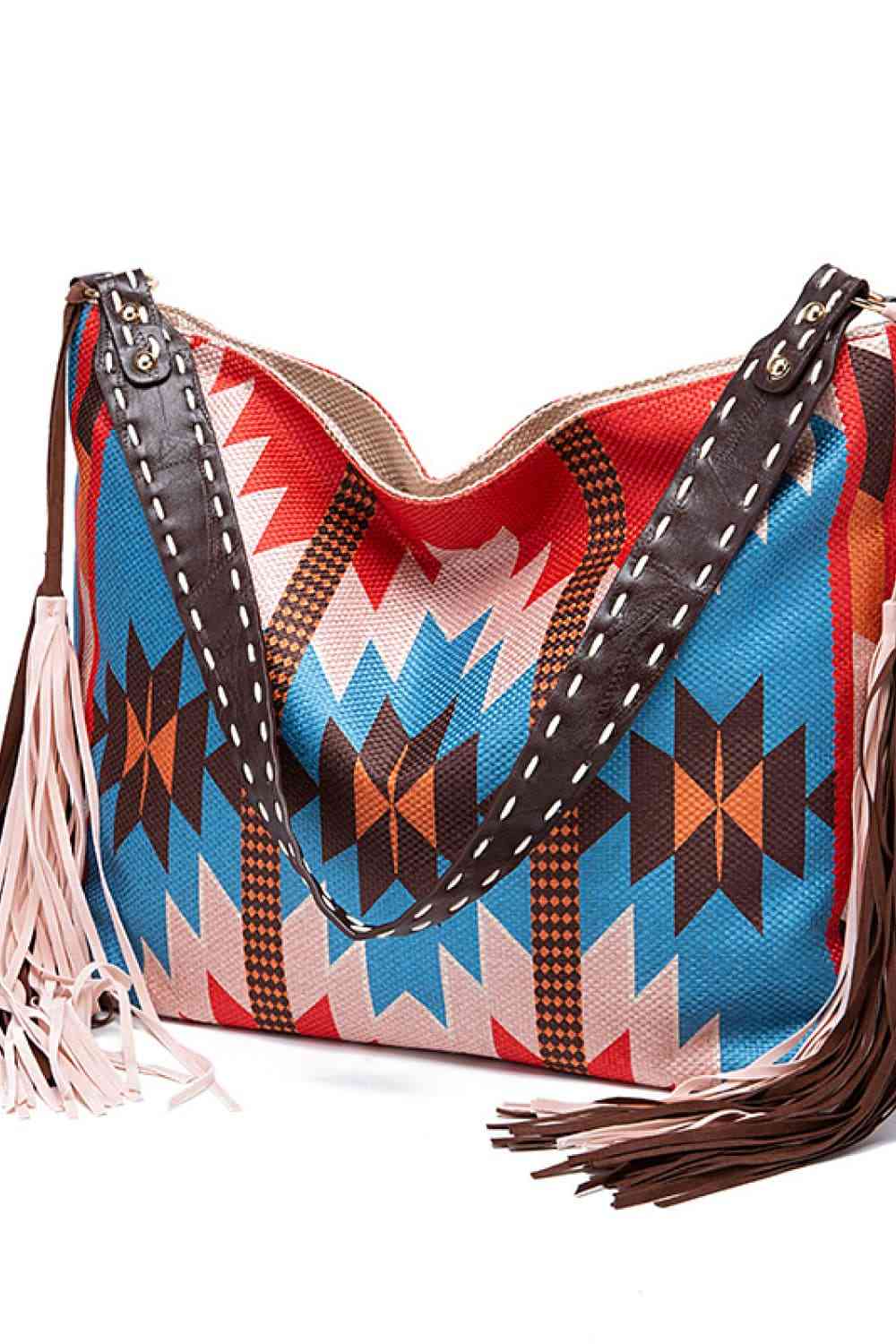 Geometric Canvas Tote Bag - Charming Charlie