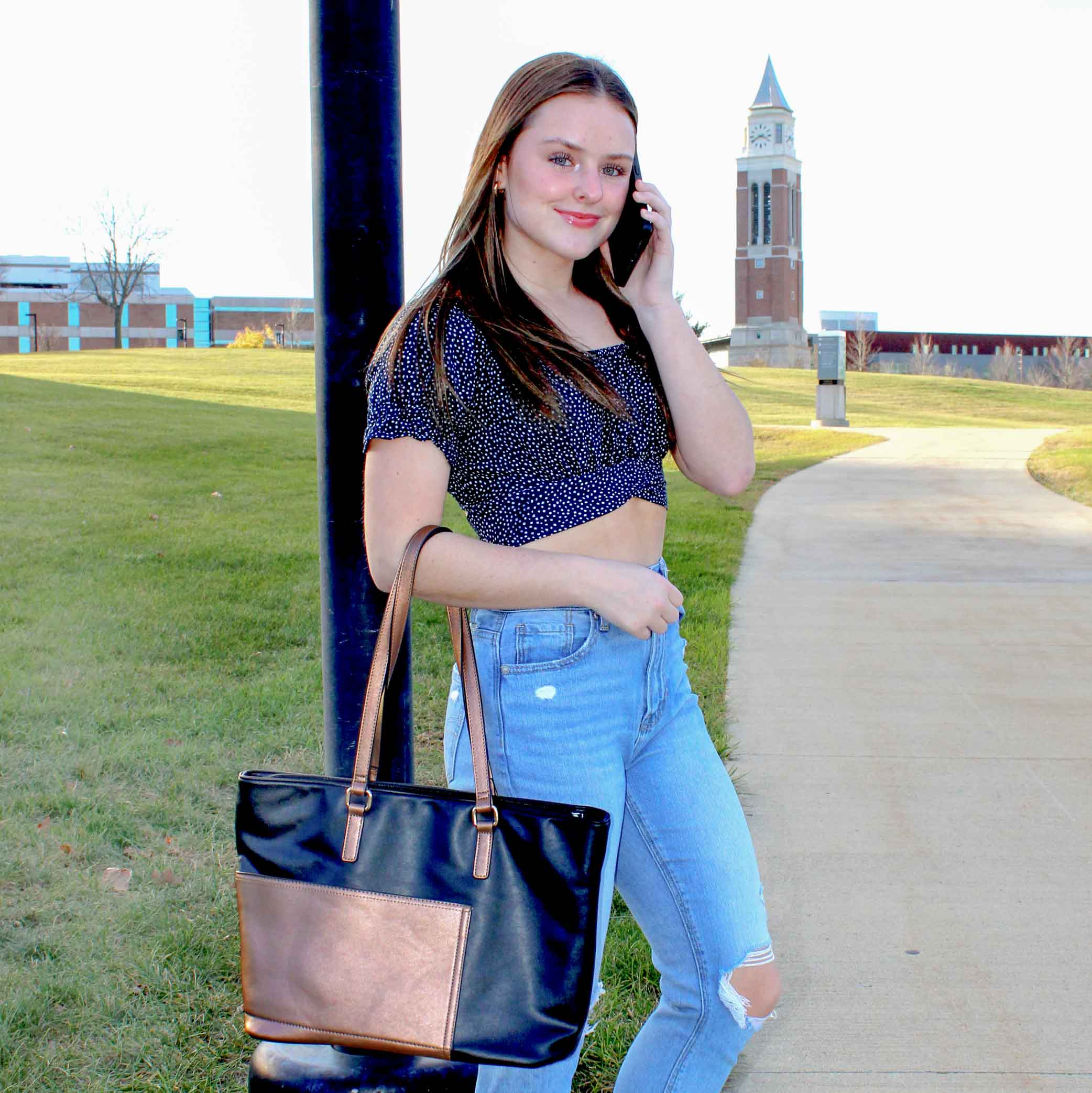 Green Alex Tote - Charming Charlie