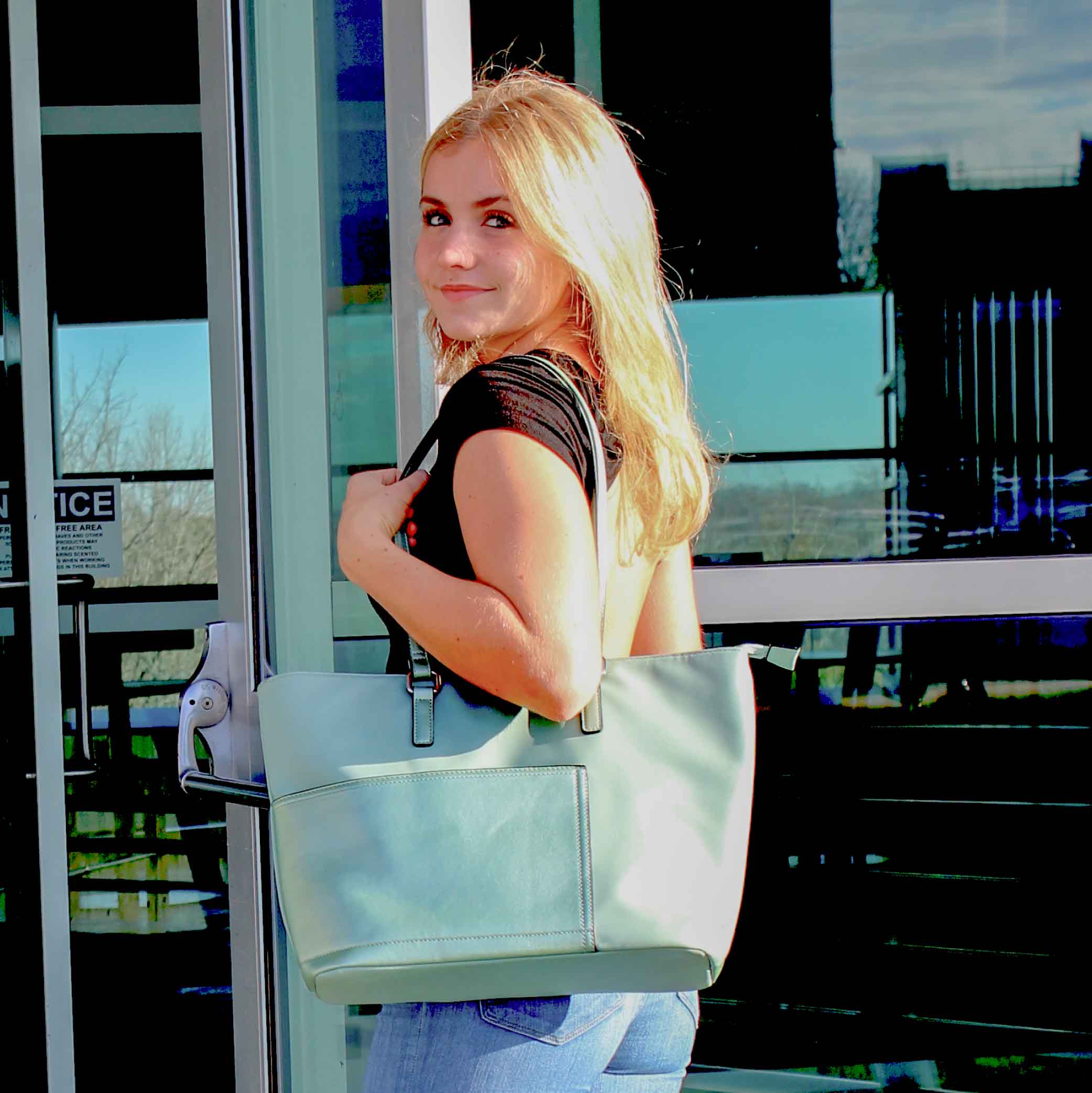 Green Alex Tote - Charming Charlie