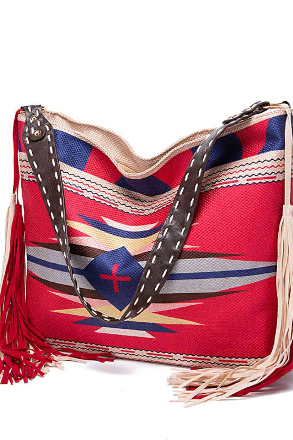 Geometric Canvas Tote Bag - Charming Charlie